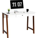 Costway Schreibtisch mit Schublade,