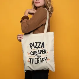 hey!print Pizza is Cheaper than Therapie Spardose Pizza Pizzabäcker Italien Pizzaliebhaber Pizzeria Pizza baker