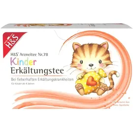H&S Tee-Gesellschaft mbH & Co. KG H&S Kinder Erkältungstee Filterbeutel