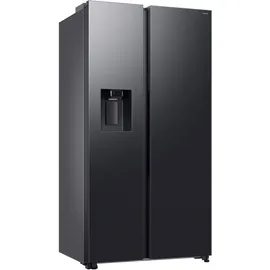 Samsung RS70F66KBFEF Side-by-Side (634 l, 1784 mm hoch, Schwarz)