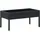 vidaXL Gartentisch 75 x 40 x 37 cm Schwarz