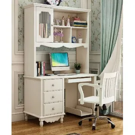 aea Landhaus Sessel Bürotisch PC Tisch Schreibtische 2tlg. Tische Neu