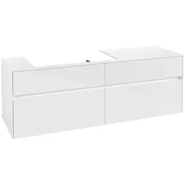 Villeroy & Boch Collaro Waschbeckenunterschrank C02600DH 160 x 55 cm Glossy White