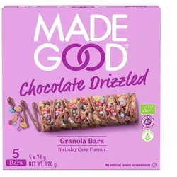 MadeGood Müsliriegel Birthday Cake bio (5St)