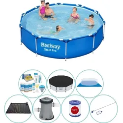 Bestway Steel Pro 305x76 cm Rund - Schwimmbadpaket EINHEITSGRÖSSE