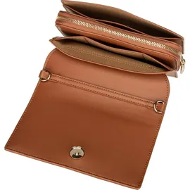 Valentino Ember Umhängetasche Synthetik Brown/Orange