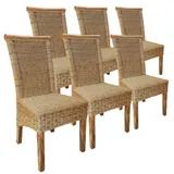 Rattanstuhl Esszimmerstühle tabacco Perth Korbstuhl Rattan Stuhl nachhaltig