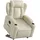vidaXL Relaxsessel mit Aufstehhilfe Kunstleder 149,5 x 78 x 0 cm Creme elektrisch