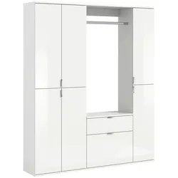 Garderobe Projekt X ca. 152x193 cm Weiß