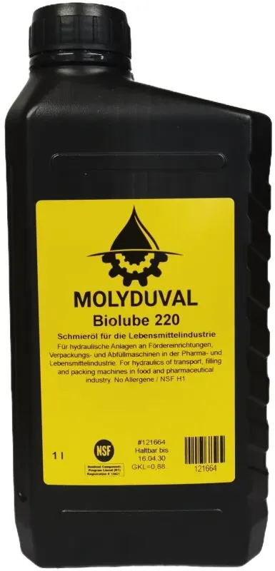 Molyduval Biolube 220, 1 Liter