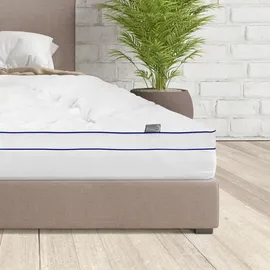 Beautissu BeauNuit Matratzenschoner 100 x 200 cm Weiß