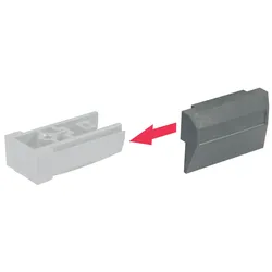 SCHROFF STAPELHILFE RAL7016 (4STK)
