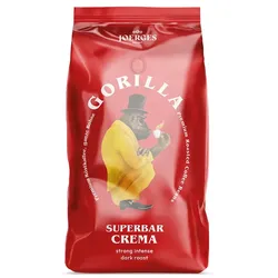 Gorilla Super Bar Crema, Kaffebohnen, 1 KG