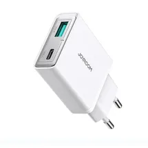 Joyroom JR-TCF14 20W USB-A/USB-C Wandladegerät superdünn Weiß