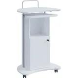 VCM my office Stehpult höhenverstellbar Komil weiß