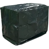 Toolland Grillabdeckung 110 x 70 x 70 cm Polyethylen schwarz