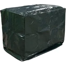 Toolland Grillabdeckung 110 x 70 x 70 cm Polyethylen schwarz