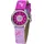 JACQUES FAREL HCC 312 0 mm Kunstleder rosa-pink Analog Quarz