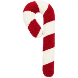 Weihnachts-Zuckerstangen Kissen, Christmas Candy Cane Pillow, Weihnachts-Deko-Kissen, Zuckerstange Plüsch-Kissen, Weihnachtskissen Für Sofa, Schlafzimmer, Wohndekor