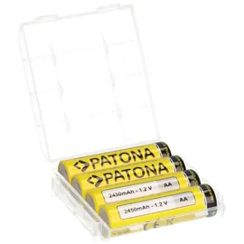 PATONA 4x Akku f. Mignon AA LR6 LR06 2450mAh