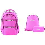 2be 3-tlg. pink/rosa