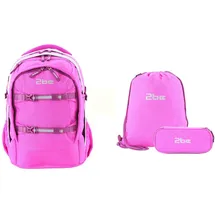 2be 3-tlg. pink/rosa