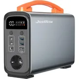 JustNow GT200 320wh Powerstation 350Watt Solar Stromgenerator Notstrom Kraftwerk