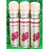 Impulse 3 er Pack Impulse Very Pink Deo Spray Deodorant 0% Aluminium 3 x 75 ml