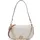 Michael Kors Nolita Medium Schultertasche Kunstleder White/Black