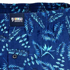 Happy Shorts Herren Web-Boxershorts - American Boxershorts