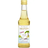Monin Vanilla LIGHT (zuckerfrei, kalorienreduziert) Sirup 0,25 Liter