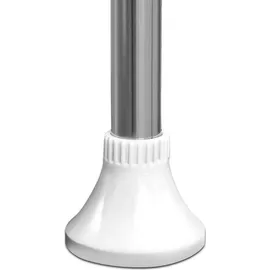 DEUBA Deuba® Teleskop Duschablage ohne Bohren 4 Ablagen 92-306 cm höhenverstellbar Edelstahl silber Duschregal Teleskopregal Bad Regal Eckregal Duschkorb