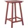 Beliani Gartentisch 60 x 60 x 103 cm Rot
