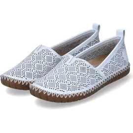 Rieker Slipper Damen Weiß 36