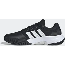 adidas Gamecourt 2 Core Black/White/Silver Met 44 2/3
