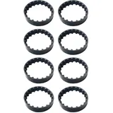 8 Ersatzriemen für INTEX ZX300 & INTEX ZX300 Deluxe Poolsauger. Reparatur von Ersatzteilen für Schwimmbadroboterband, Schwimmbadreinigungszubehör...(Video of Assembly Included)