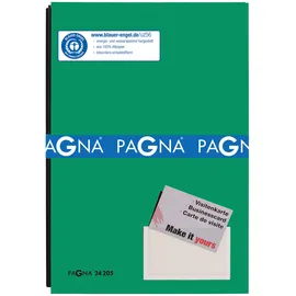 Pagna Unterschriftenmappe A4 grün 20 Fächer