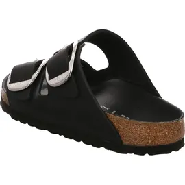 Birkenstock Damen Arizona Big Buckle Sandalen braun, Schwarz(black), 35 EU schmal