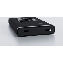 Istorage diskAshur3 1TB Black USB-C + USB-A / 2.5" / external HDD / Military Grade, AES-XTS 256-bit hardware encryption, FIPS PUB 197 / Keypad / Bootable / ...