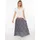Zwillingsherz Maxirock Damen Floral Dunkelblau S/M