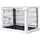 Dobar Hundebox Indoor 83 x 55 x 59 cm Weiß