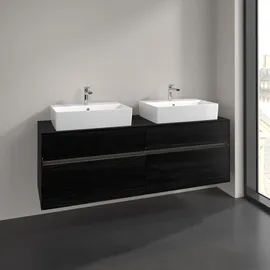 Villeroy & Boch Waschtischunterschrank 160 x 54,8 x 50 cm Black Oak