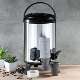 Hi Warmhalte-Airpot silber Edelstahl - silber