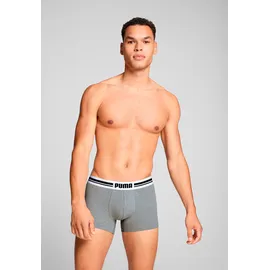 Puma Boxershorts » MEN EVERYDAY PLACED LOGO BOXERS 2P« Packung, 2er Pack, mit Logo Webbund Gr. XL,