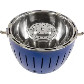 Lotusgrill Holzkohlegrill S tiefblau inkl. USB Anschluss