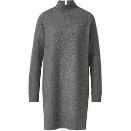 Comma, Midikleid Strickkleid grau XS
