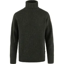 Fjällräven Övik Roller Neck Sweatshirt Dunkelgrün M