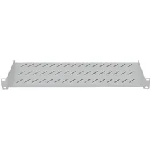 Intellinet Network Solutions Intellinet 712200 19 Zoll 1 HE Festeinbau Geeignet für Schranktiefe: ab 450mm Grau