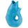 Giftcompany Gift Company - Monsieur Carafon -Vase/Blumenvase - Steingut - S - Lagoon/Blau - 17 x 10 x 24,3 cm - 1,2 Liter