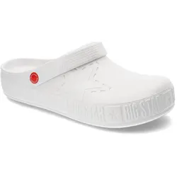Weiße Big Star Flip Flops Herren Bequeme Schuhe, 45